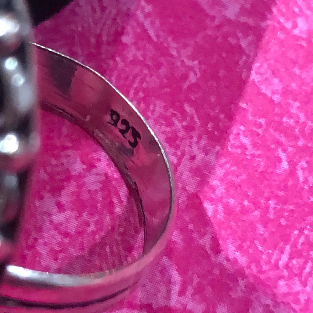 Silver Ruby Ring - image 8